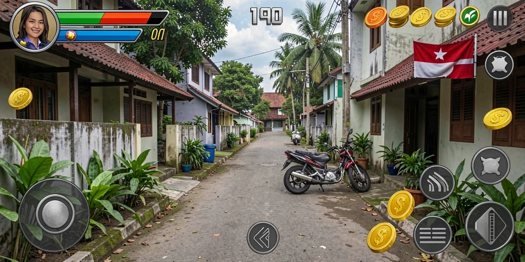Tampilan antarmuka yang intuitif dan menarik.