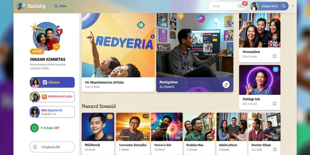 Tampilan antarmuka yang menarik dan mudah dinavigasi.