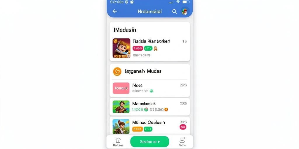 Tampilan antarmuka yang menarik dan user-friendly.