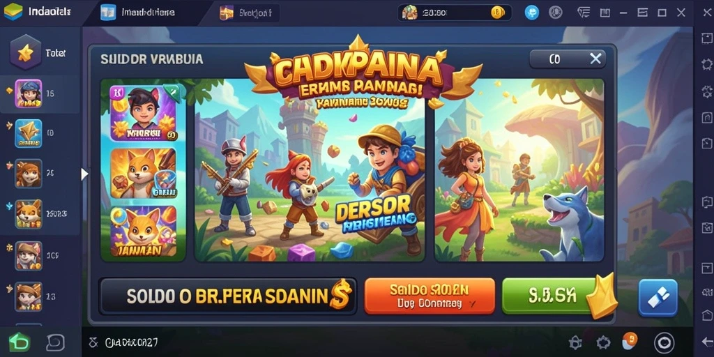 Screenshot menunjukkan tampilan utama game CK789 yang menarik.