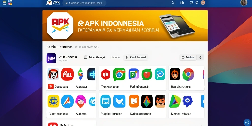 Tampilan utama aplikasi INDOWIN168 yang menarik.