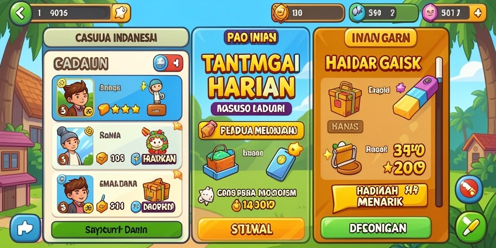 Tampilan utama aplikasi JONITOGEL yang menarik.