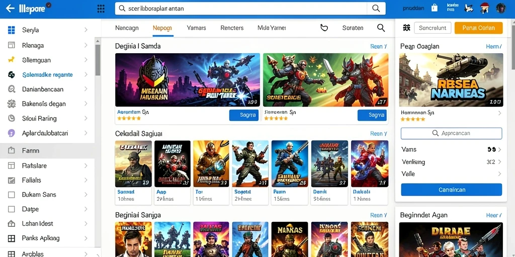 Tampilan awal gameplay yang menarik.