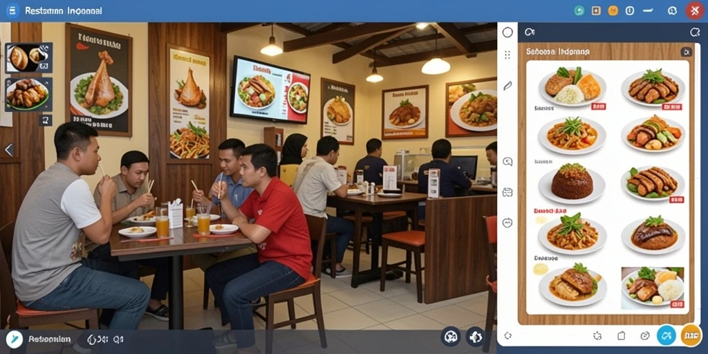 Tampilan awal aplikasi yang menarik dan mudah digunakan.