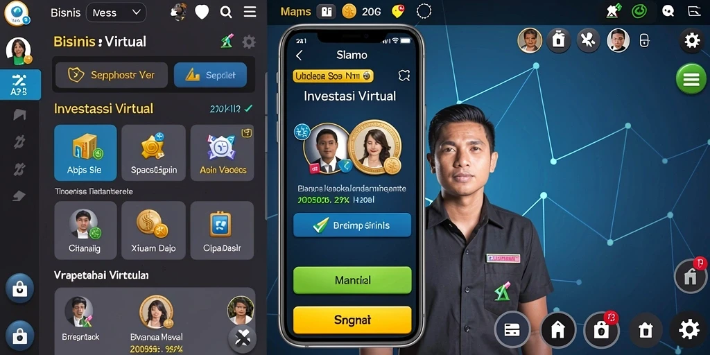 Tampilan awal yang menarik dan intuitif.