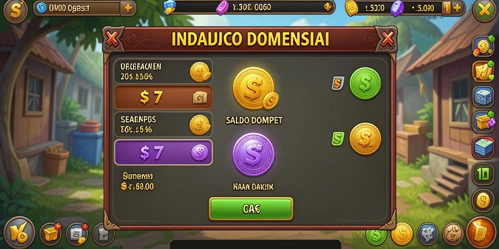Tangkapan layar pertama menunjukkan pemandangan epic dunia permainan.