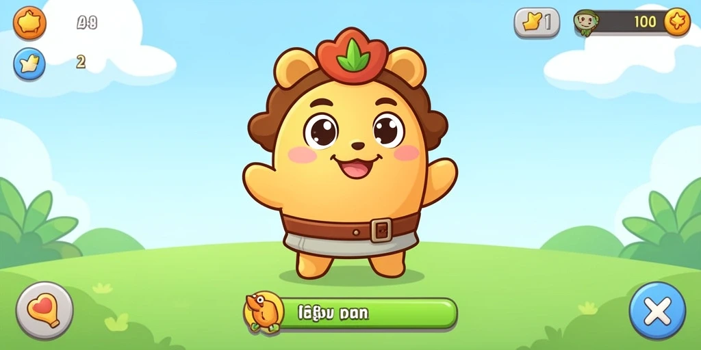 Tampilan mesin slot yang menarik dan berwarna.