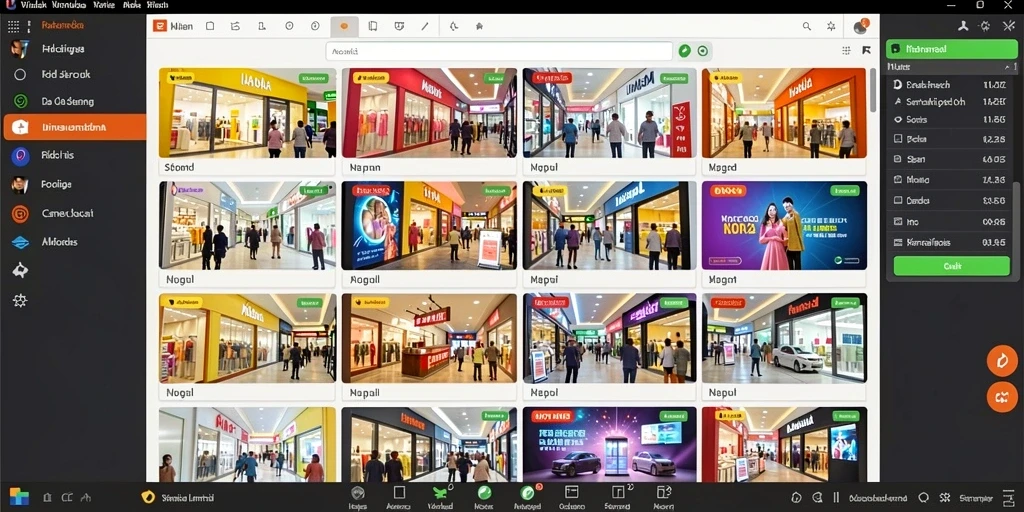 Tampilan awal yang mengesankan dan user-friendly.